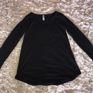 Long black sleeve